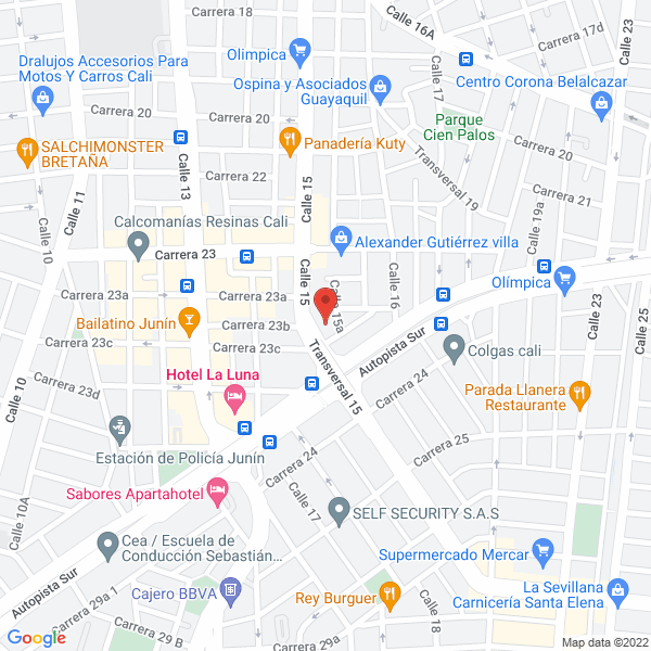Map of Ingenieria Y Servicios Iser Ltda