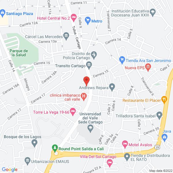 Map of Taller López Metalmecánica