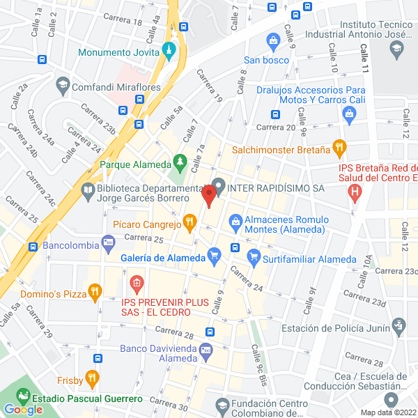 Map of English Is On Join Us