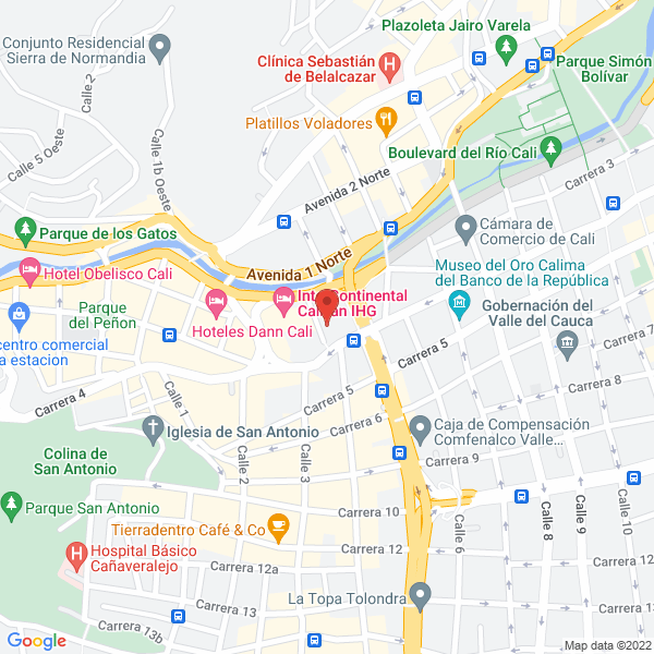 Map of Industrias Signia S.A.S