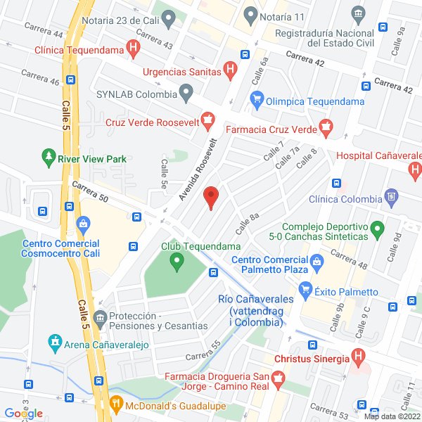 Map of Inversiones E Y R
