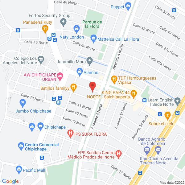 Map of Fórmula Cart