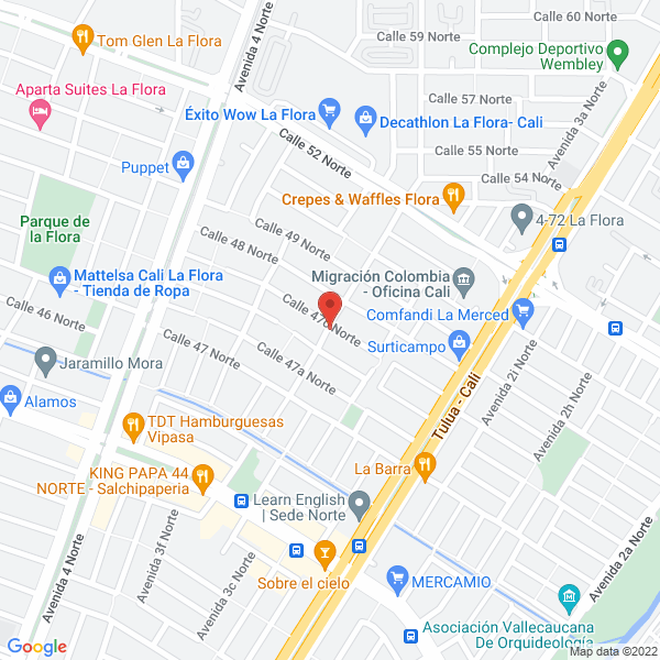 Map of I.S.E. Ltda.