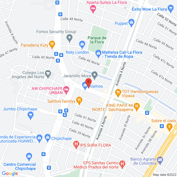 Map of Constructora Soluciones Laborales
