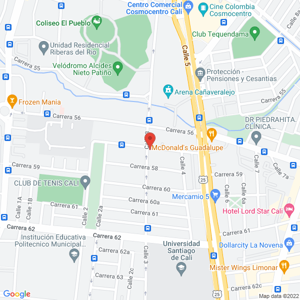 Map of Universo A & C Editores Ltda.