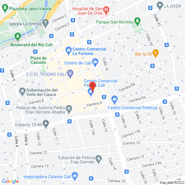 Map of Las Delicias De María Pao