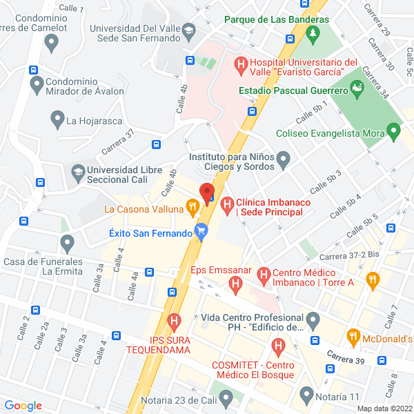 Map of Celnet Comunicaciones Ltda.