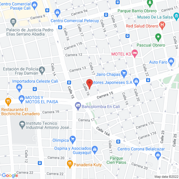 Map of Fábrica De Fécula Farina Cía. Ltda.
