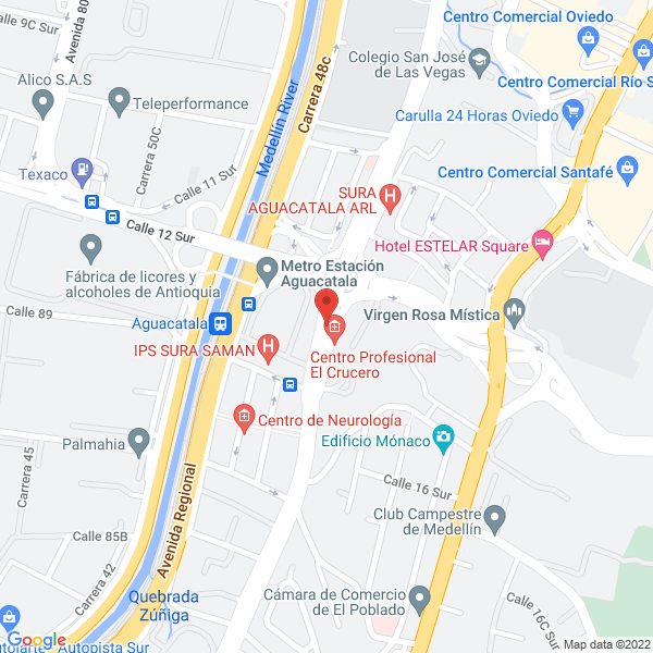 Map of Undex S.A.