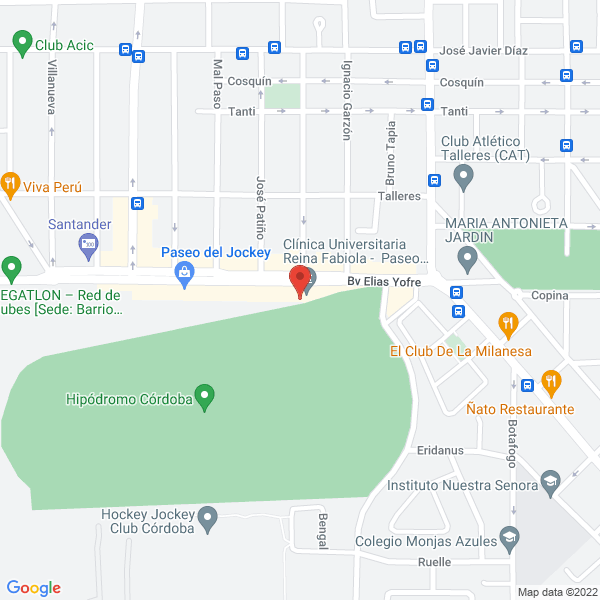 Map of Lola Mora