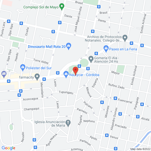 Map of Solo Tuyo