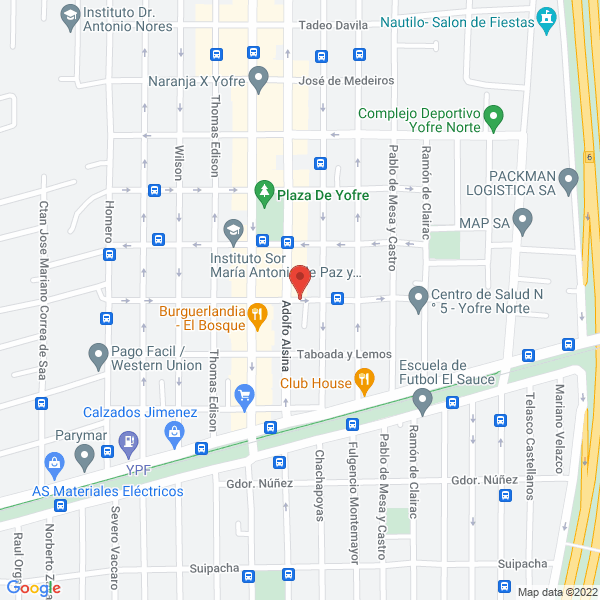 Map of Dulce Capricho
