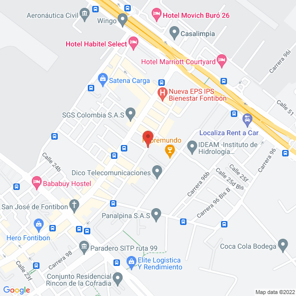 Map of Delta Servicios Marítitmos Ltda.