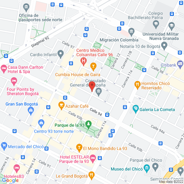 Map of Asitec S.A.S.