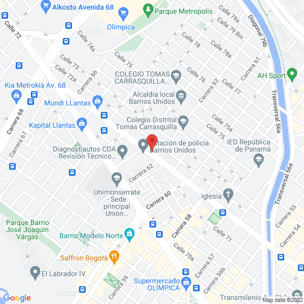 Map of Jairo Barahona Asesor De Imagen