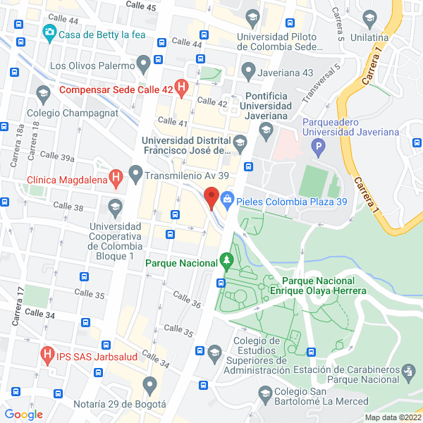 Map of Bomedical Electronics S.A.S.