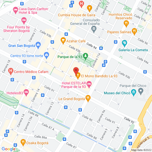 Map of Centro Oftalmologico Calle