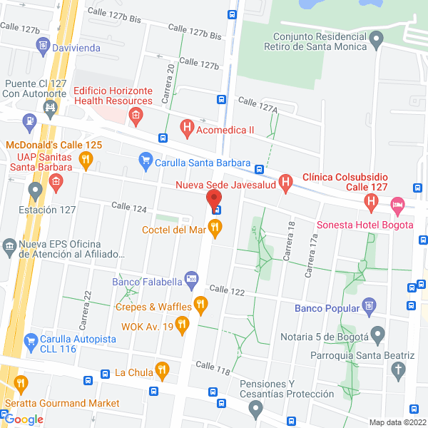 Map of Casa Monasterio Eventos S.A.S.