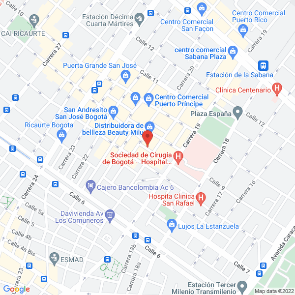Map of Ferretería Jc