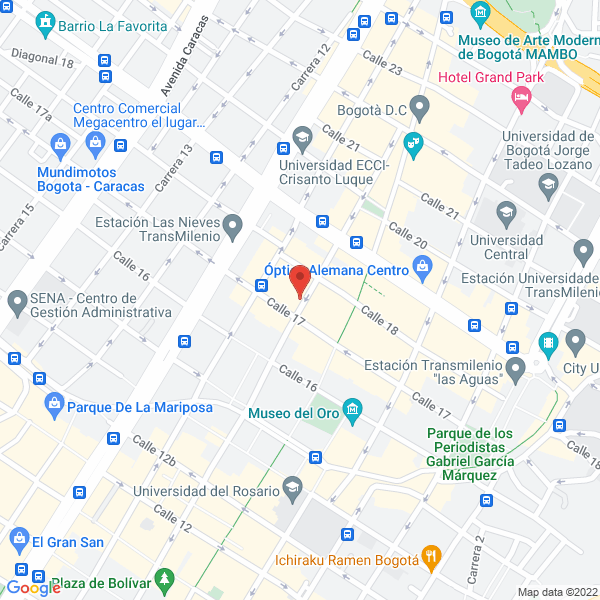 Map of Billares Jockey Club