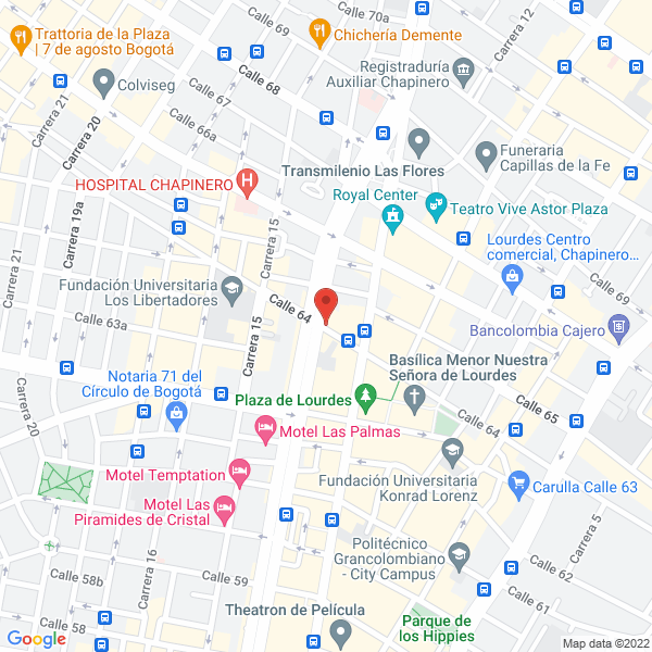 Map of Casa Comercial Edgar