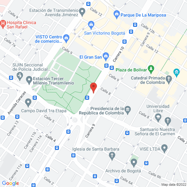 Map of Casa Comercial El Gramito