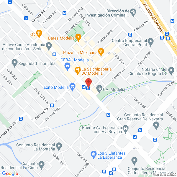 Map of Casa Comercial Coventry
