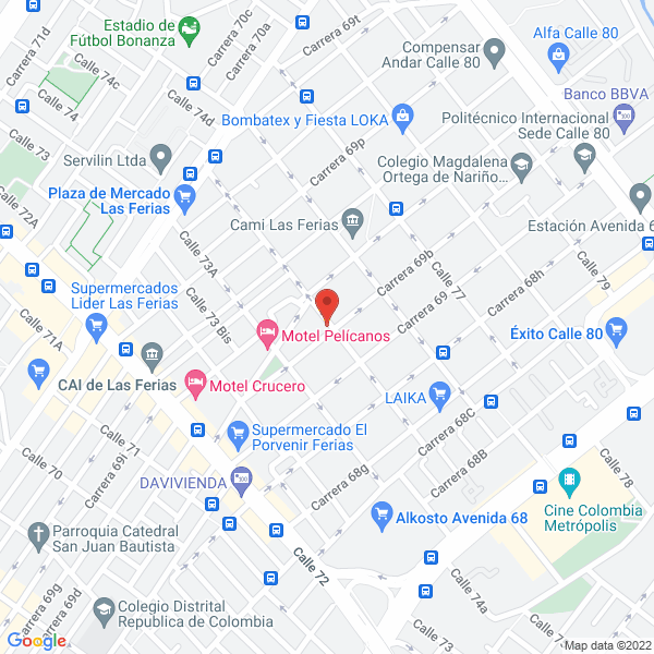 Map of Cárnicos La Especial