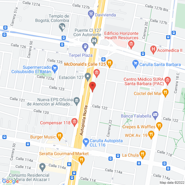 Map of Asociación Visión Social