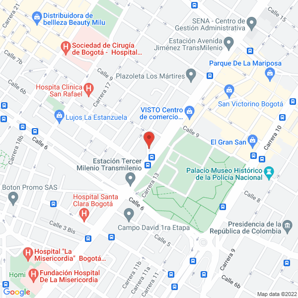 Map of Pro Frenos