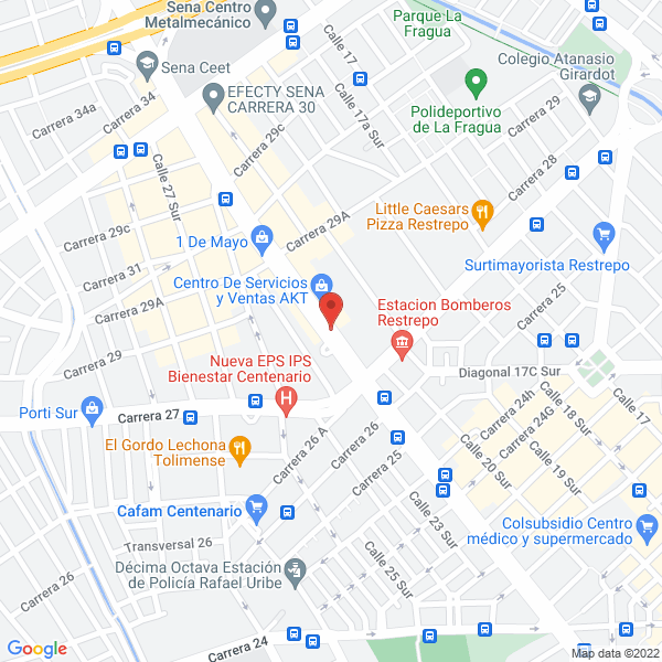 Map of American Motors G