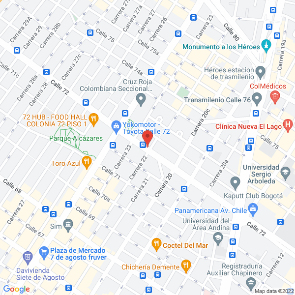Map of Moto Andes L Y M Ltda.