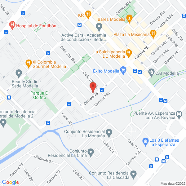 Map of Grupo Terapeutico Integral Luz Y Vida