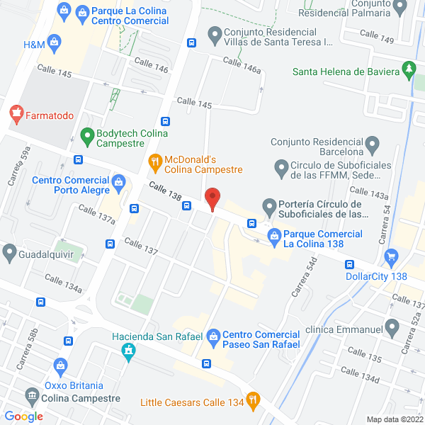 Map of El Fuerte De La Pizza