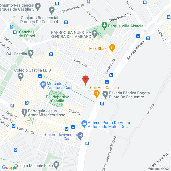 Map of Universal Group As S.A.S.