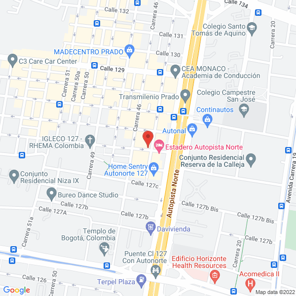 Map of Tecnipinturas Express S.A.S.