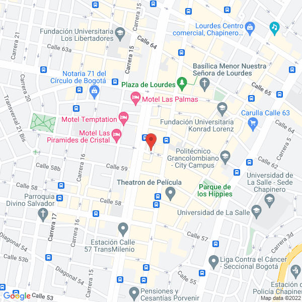 Map of Encuadernación Chapinero S.A.S.