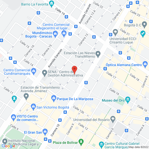 Map of Eléctricos Industriales Estrada S.A.S