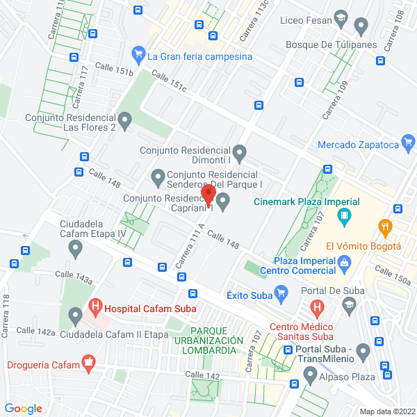 Map of Vc Bermúdez S.A.S.