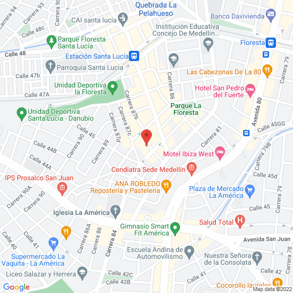 Map of Paco Dedos S.A.S.