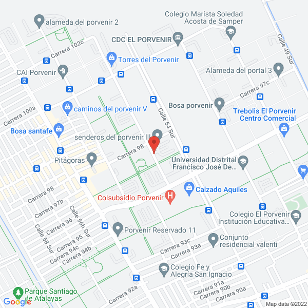 Map of Ferre-All S.A.S.