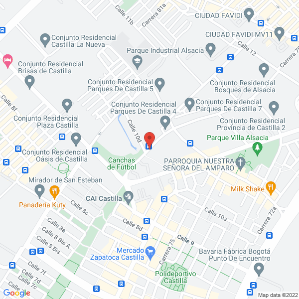 Map of Grupo Comercial Jcv S.A.S.