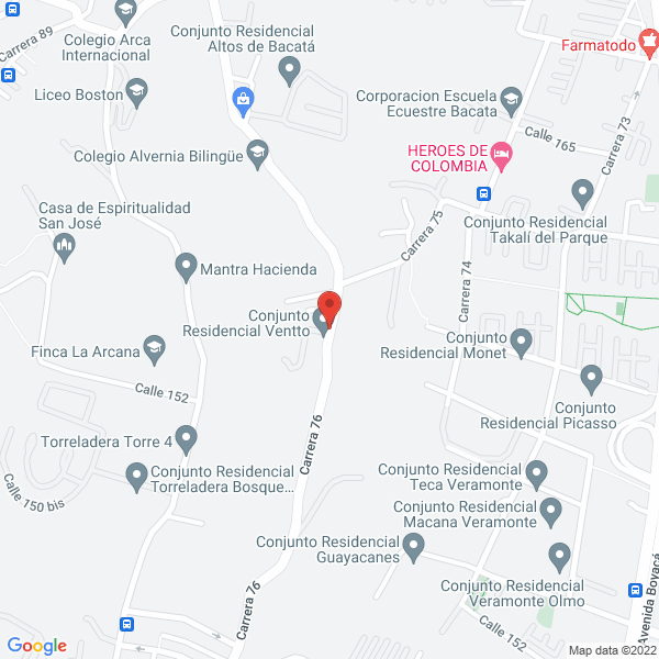 Map of Ses De Colombia S.A.S.