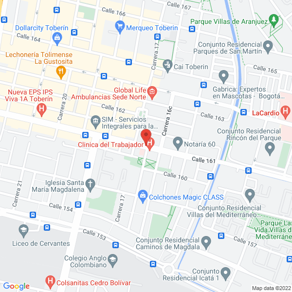 Map of Instituto Para El Desarrollo Infantil Idi S.A.S.