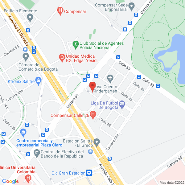 Map of Colegio Del Arte S.A.S