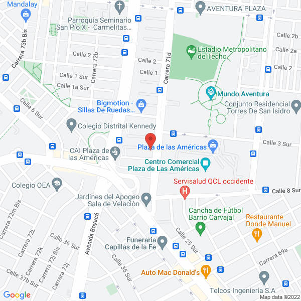 Map of Quesos Don Quesos S.A.S.