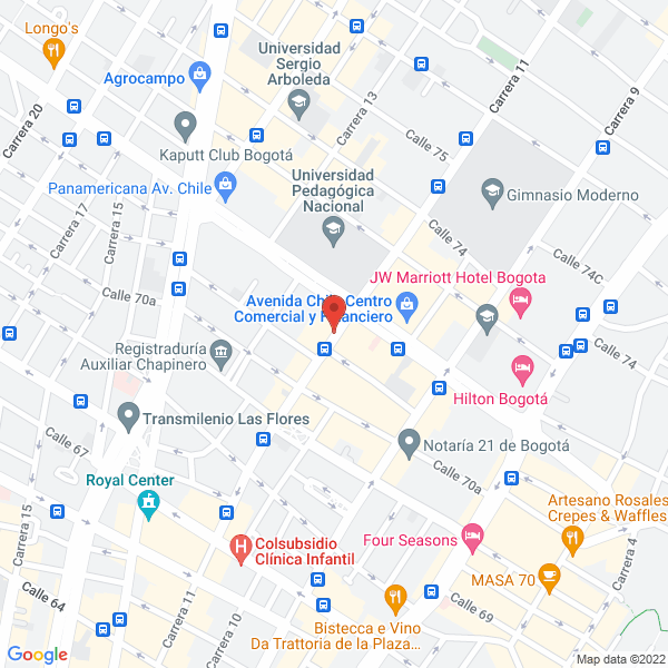 Map of Mundo Colombia Cultural Exchange S.A.S.