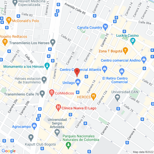 Map of Equipo Pesado De Colombia S.A.S.