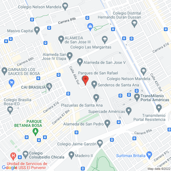 Map of Matpetrol S.A.S.