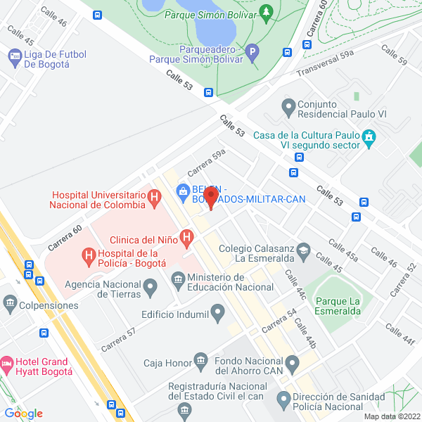 Map of Lap - Laboratorio De Proyectos S.A.S.
